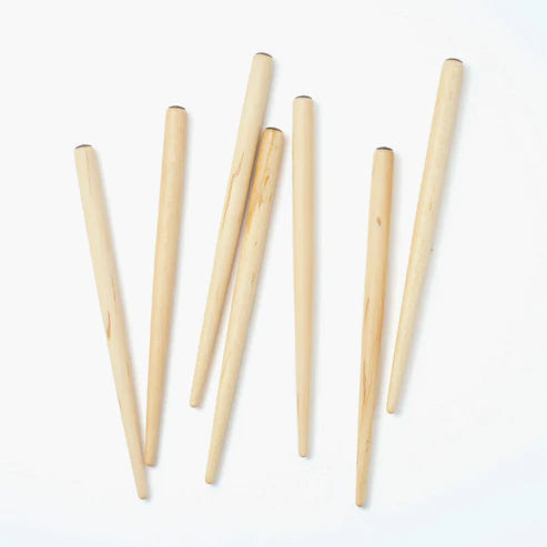 Kakimori Nib holder - White sakura wood