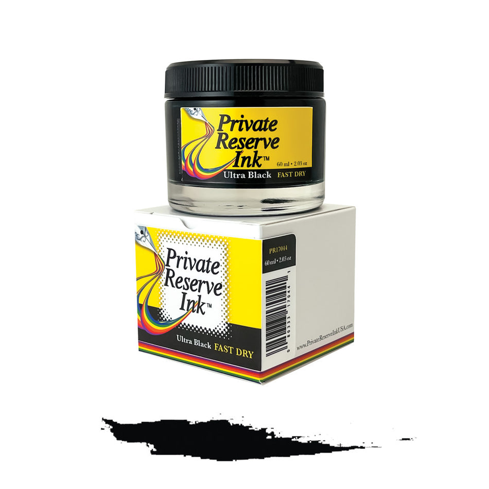Private Reserve Quick Dry Ink (60ml) - Ultra Black