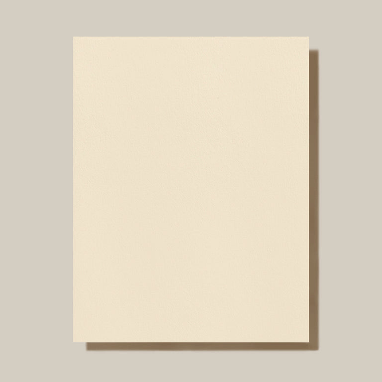 Crane 32LB. Ecru Kid Finish 8 1/2 x 11 Sheet