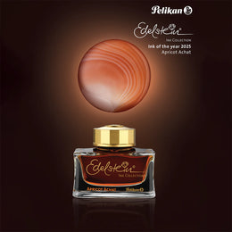 Pelikan Edelstein Bottled Ink - Apricot Achat - Ink of the Year 2025