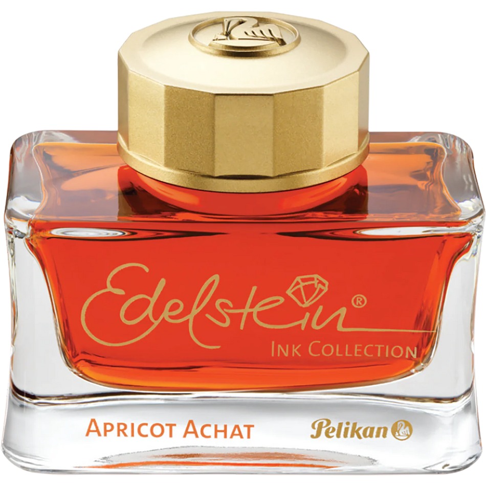 Pelikan Edelstein Bottled Ink - Apricot Achat - Ink of the Year 2025