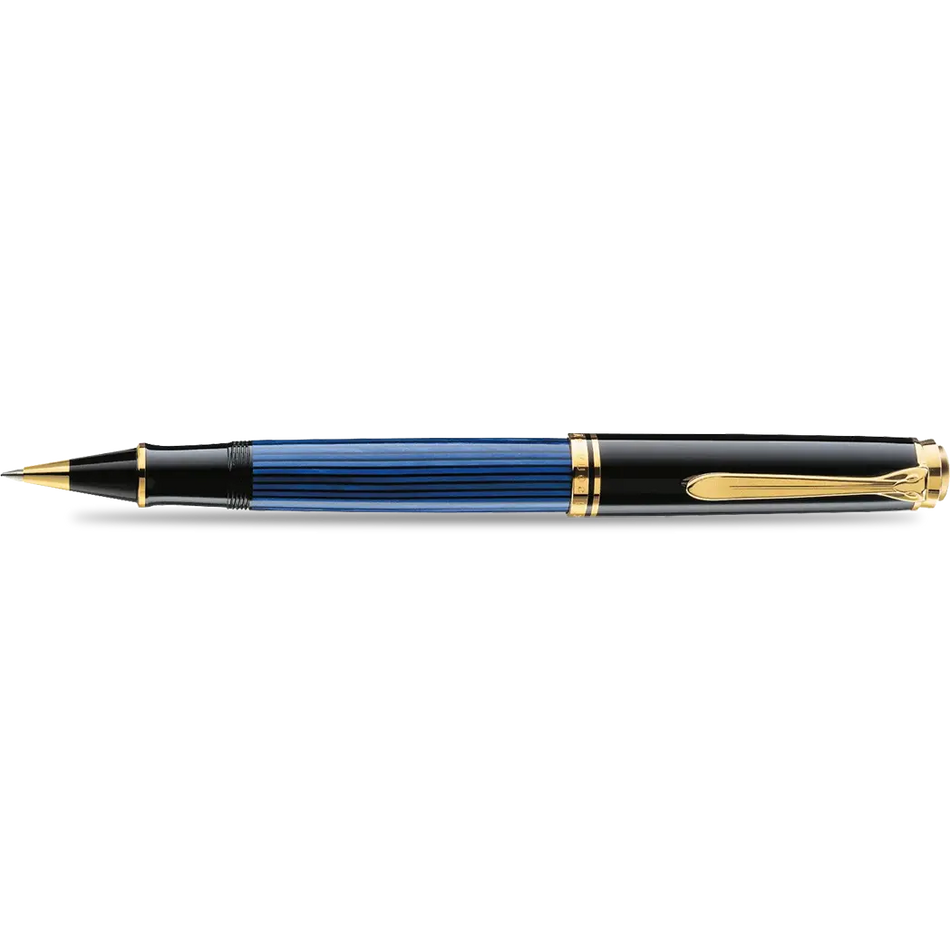 Pelikan Souverän R400 Rollerball Pen - Black/Blue