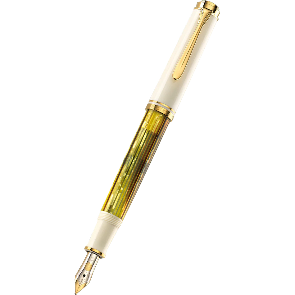 Pelikan Souverän M400 Fountain Pen - Tortoiseshell-White