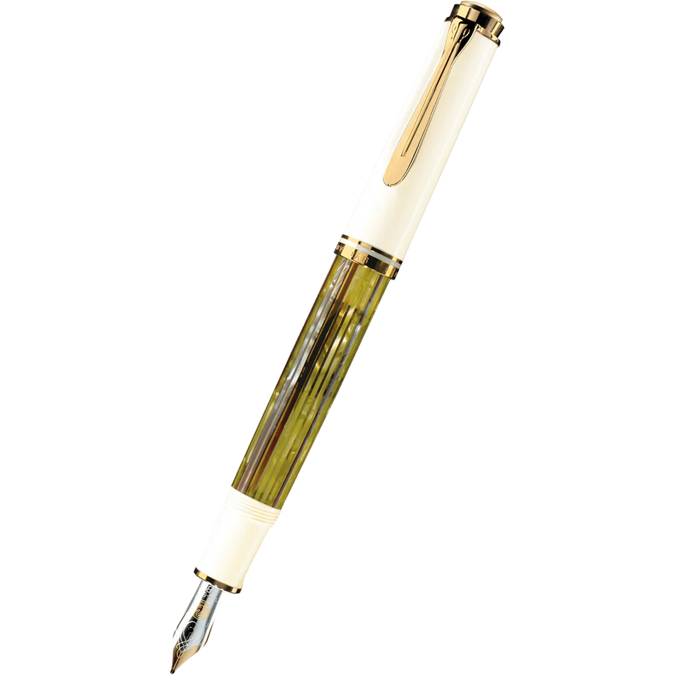 Pelikan Souverän M400 Fountain Pen - Tortoiseshell-White