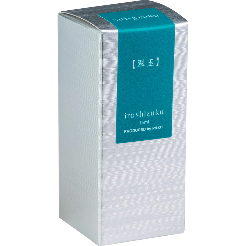 Pilot Iroshizuku Bottled Fountain Pen Ink (15ml) - sui-gyoku