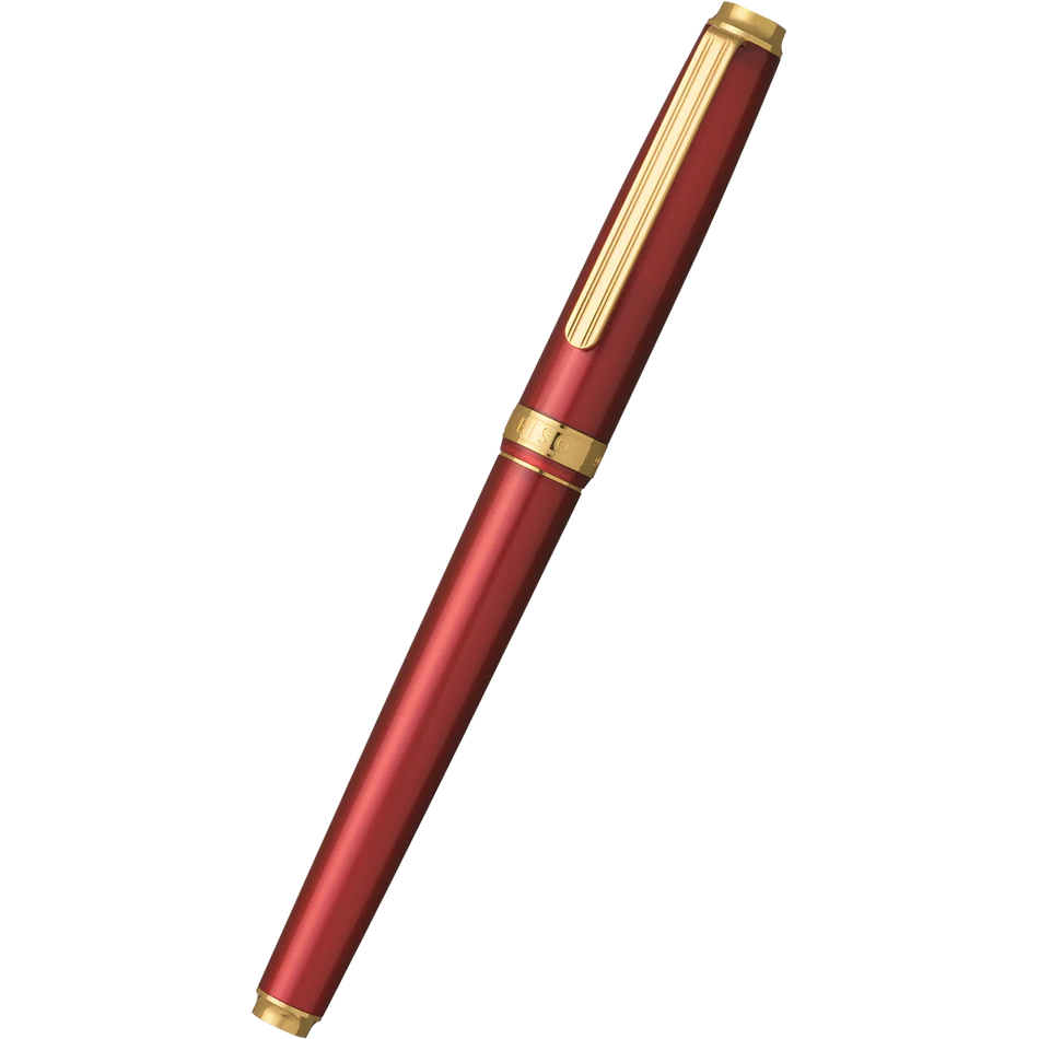 Platinum Biso Fountain Pen - Flame Red