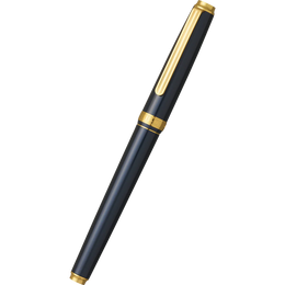 Platinum Biso Fountain Pen - Nebula Black