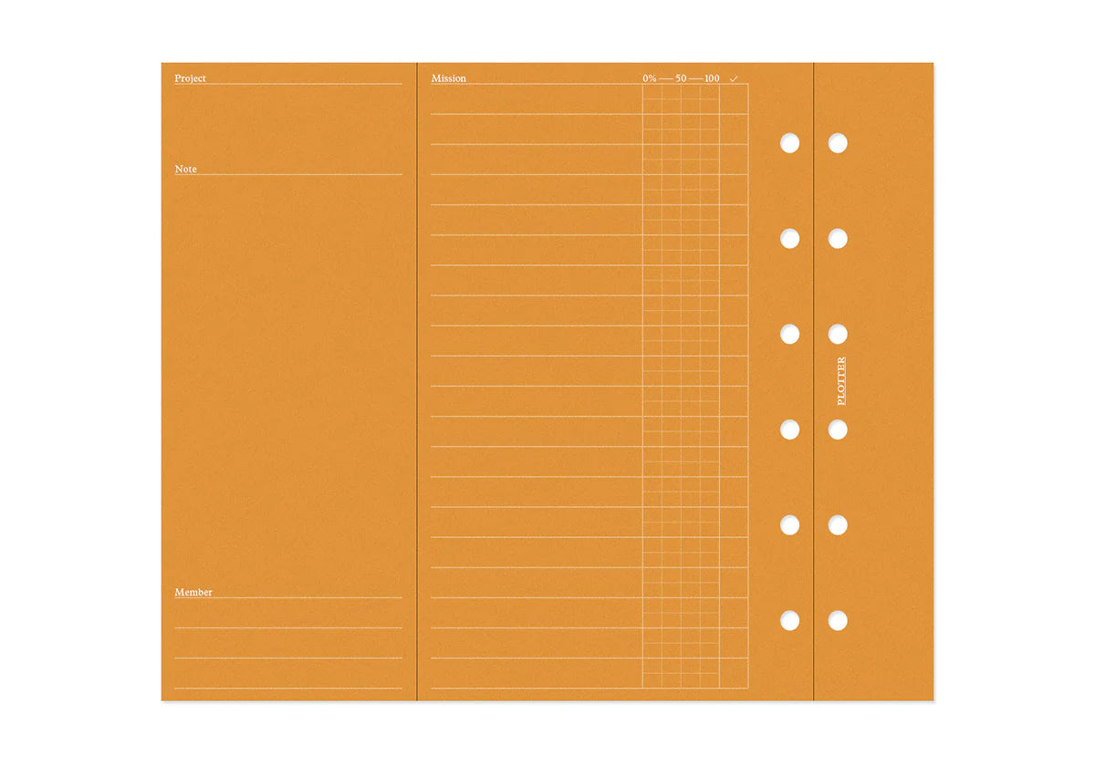 PLOTTER Project Manager 6 Color Assortment - Mini Size – Flax Pen to Paper