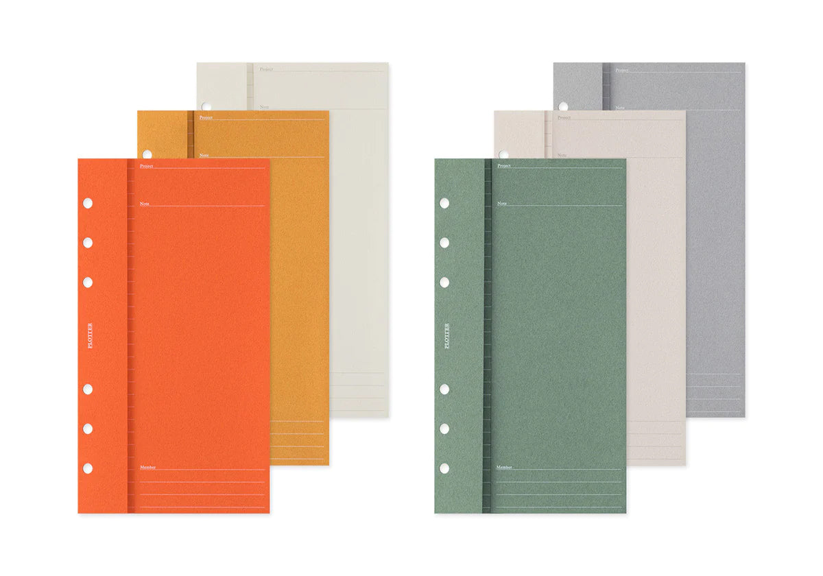 PLOTTER Project Manager 6 Color Assortment - Bible Size – Flax Pen to Paper