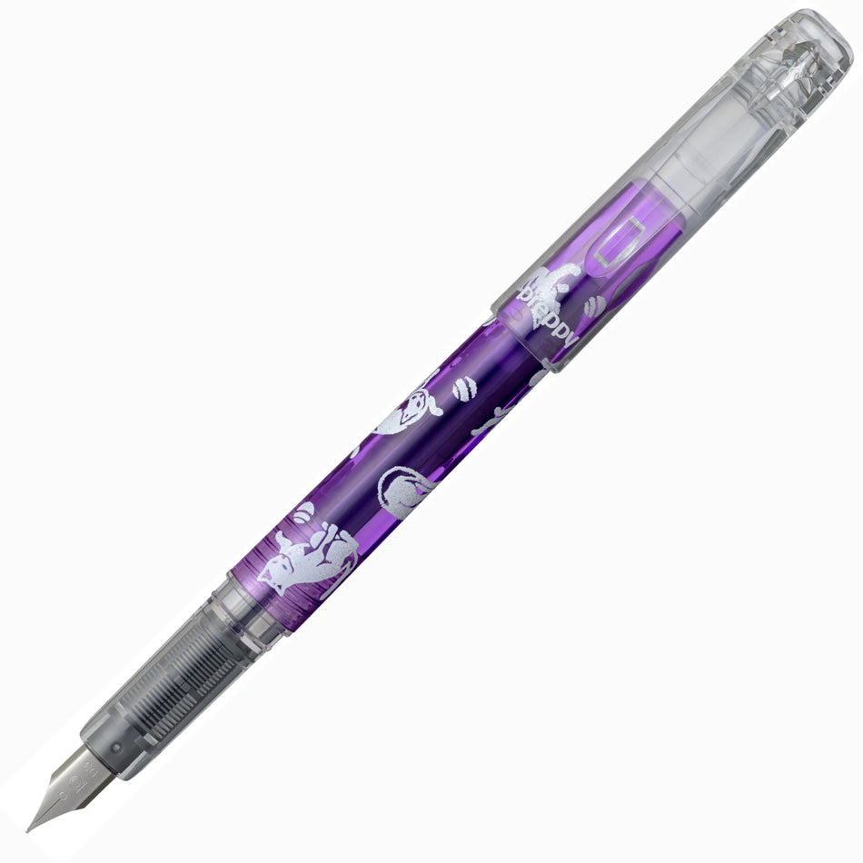 Preppy Wa Modern Maki-e Fountain Pen Limited Edition - Fine - Neko