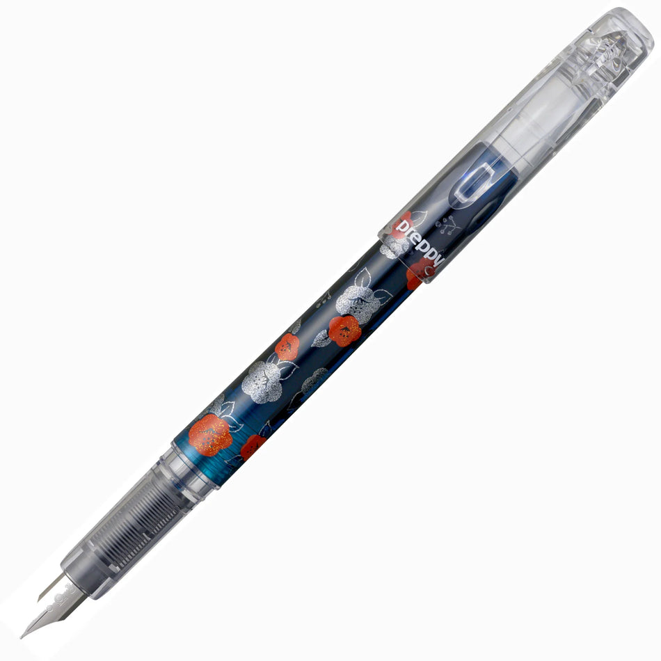 Preppy Wa Modern Maki-e Fountain Pen Limited Edition - Fine - Tsubaki