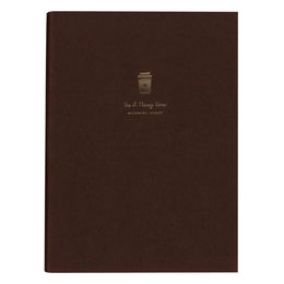 Daigo A6 Tea & Diary Time Morning Diary - Coffee