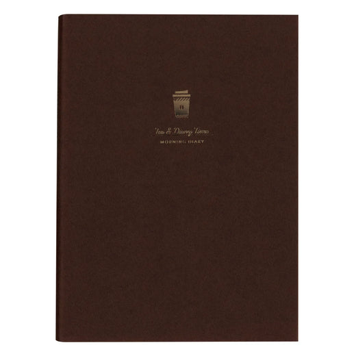 Daigo A6 Tea & Diary Time Morning Diary - Coffee