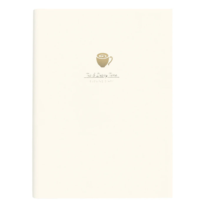Daigo A6 Tea & Diary Time Evening Diary - Cafe au Lait