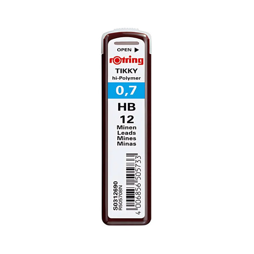 Rotring Tikky Hi-Polymer Pencil Lead - 0.7 mm - HB