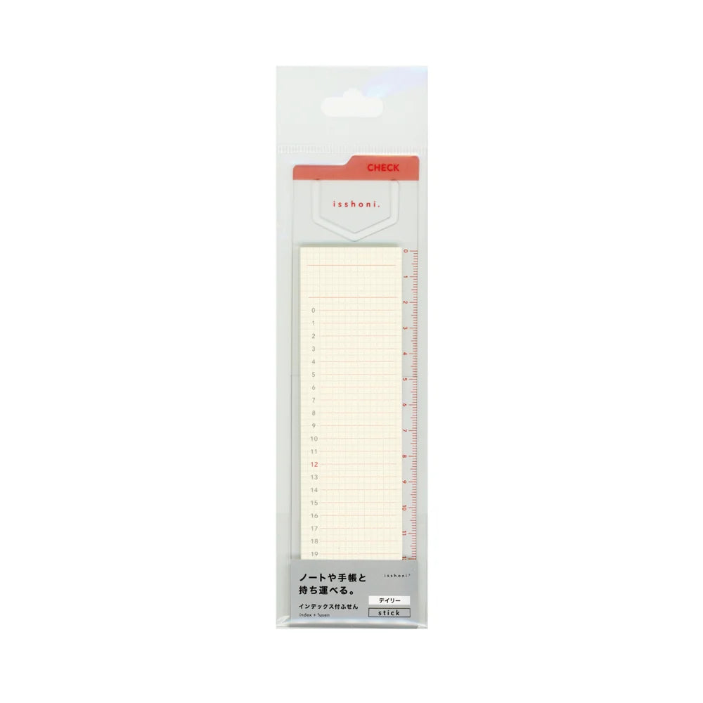 Daigo isshoni. Index Sticky Notes - Daily/Red