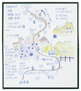 Kokuyo Trystrams Field notebook Sketch Book - Beige