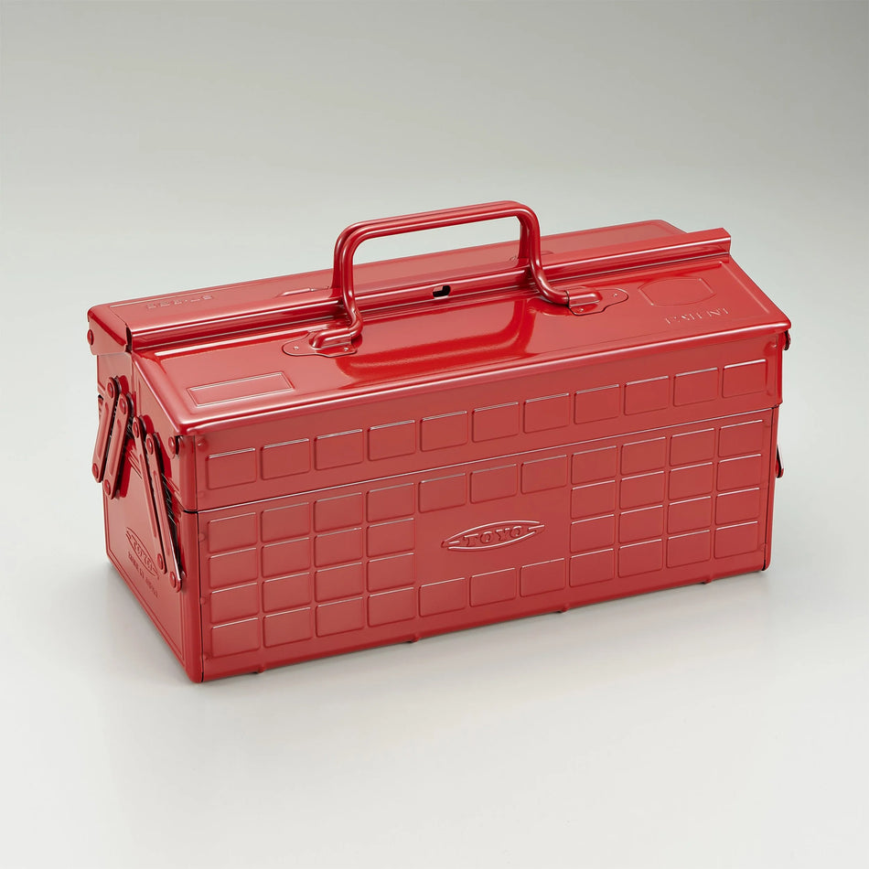 Toyo Steel Co. Steel Cantilever Toolbox - Red