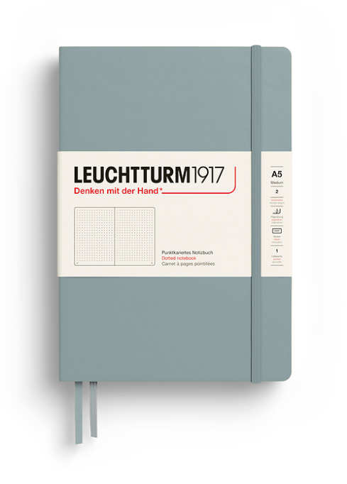 LEUCHTTURM1917 Notebook HC Medium (A5), 251 p, Dotted - Dove