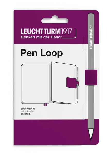 LEUCHTTURM1917 Pen Loop - Burgundy