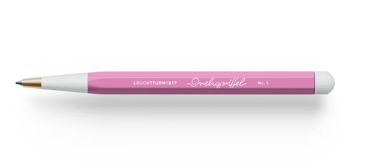 LEUCHTTURM1917 Drehgriffel Nr. 1 Ballpoint pen with royal blue ink- Bubblegum