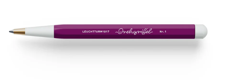 LEUCHTTURM1917 Drehgriffel Nr. 1 Ballpoint pen with royal blue ink- Burgundy