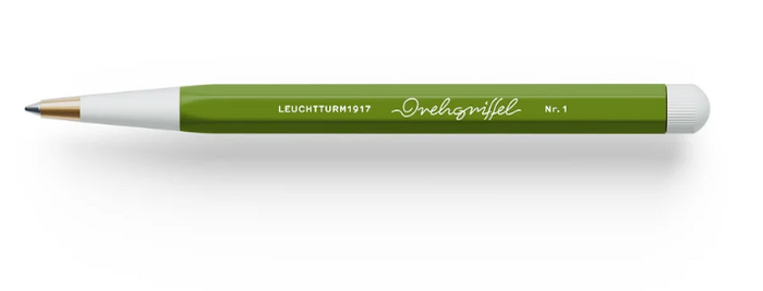LEUCHTTURM1917 Drehgriffel Nr. 1 Ballpoint pen with royal blue ink- Moss