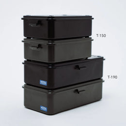 Toyo Steel Co. Steel Stackable Storage Box T-150 - Military Green