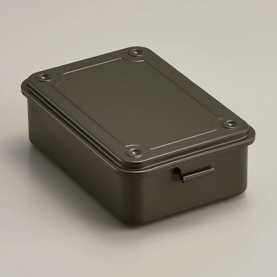 Toyo Steel Co. Steel Stackable Storage Box T-150 - Military Green