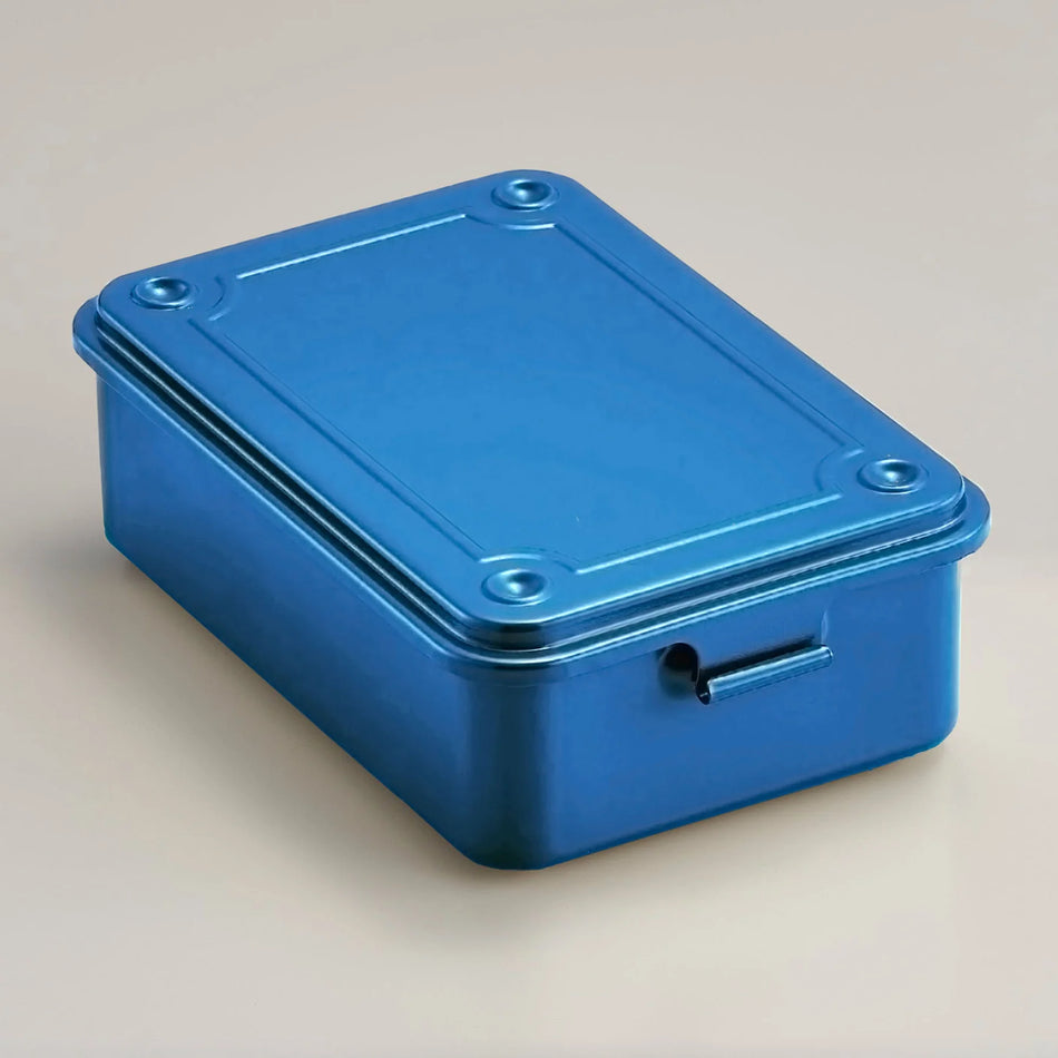 Toyo Steel Co. Steel Stackable Storage Box T-150 - Blue