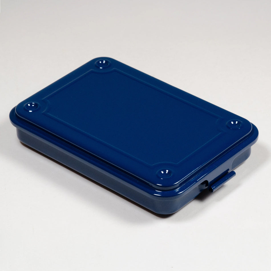 Toyo Steel Co. Steel Stackable Storage Box T-152 - Indigo
