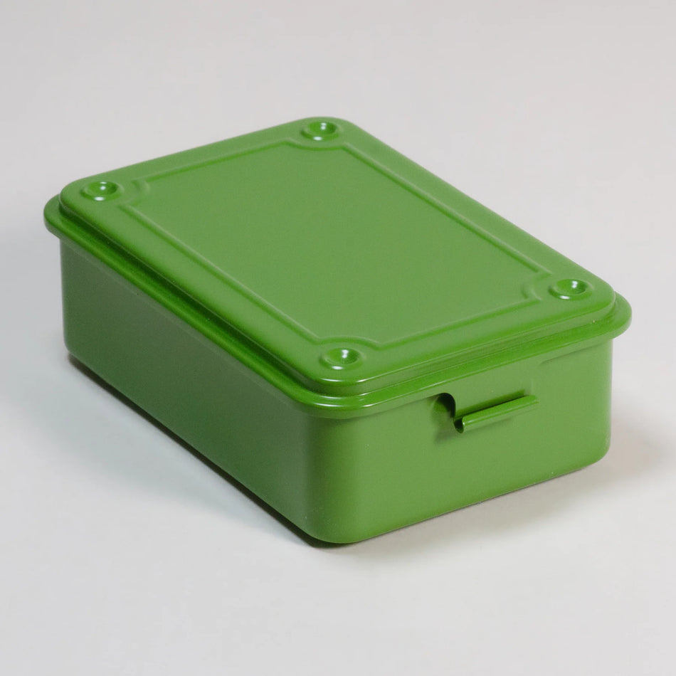 Toyo Steel Co. Steel Stackable Storage Box T-150 - Japanese Tea Green
