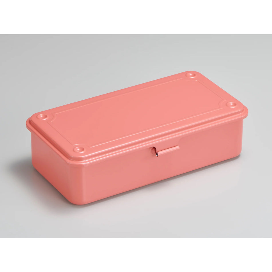 Toyo Steel Co. Steel Stackable Storage Box T-190 - Living Coral