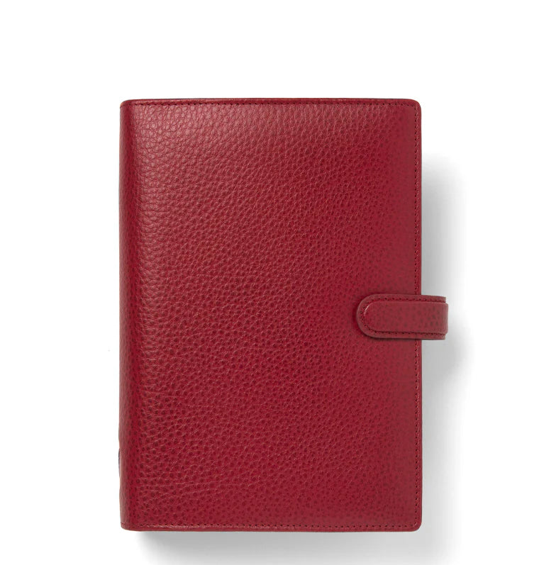 Filofax Finsbury Personal Leather Organizer - Scarlet