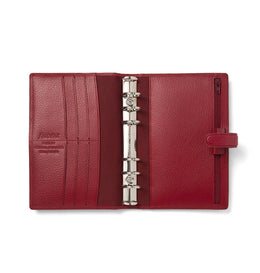 Filofax Finsbury Personal Leather Organizer - Scarlet