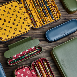 Esterbrook Triple Pen Nook - Dandelion Blue