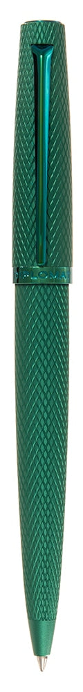 Diplomat Viper Ballpoint - Green Guilloche