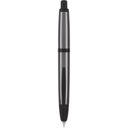 Pilot Vanishing Point Fountain Pen - Gun Metal and Black