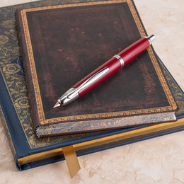 Pilot Vanishing Point Fountain Pen - Red and Chrome