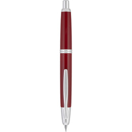 Pilot Vanishing Point Fountain Pen - Red and Chrome
