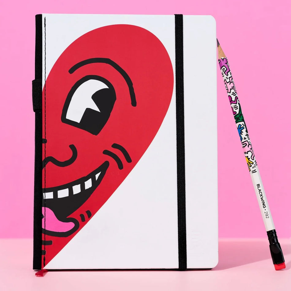 Blackwing Volume 292 - Keith Haring "Smiling Heart" Notebook