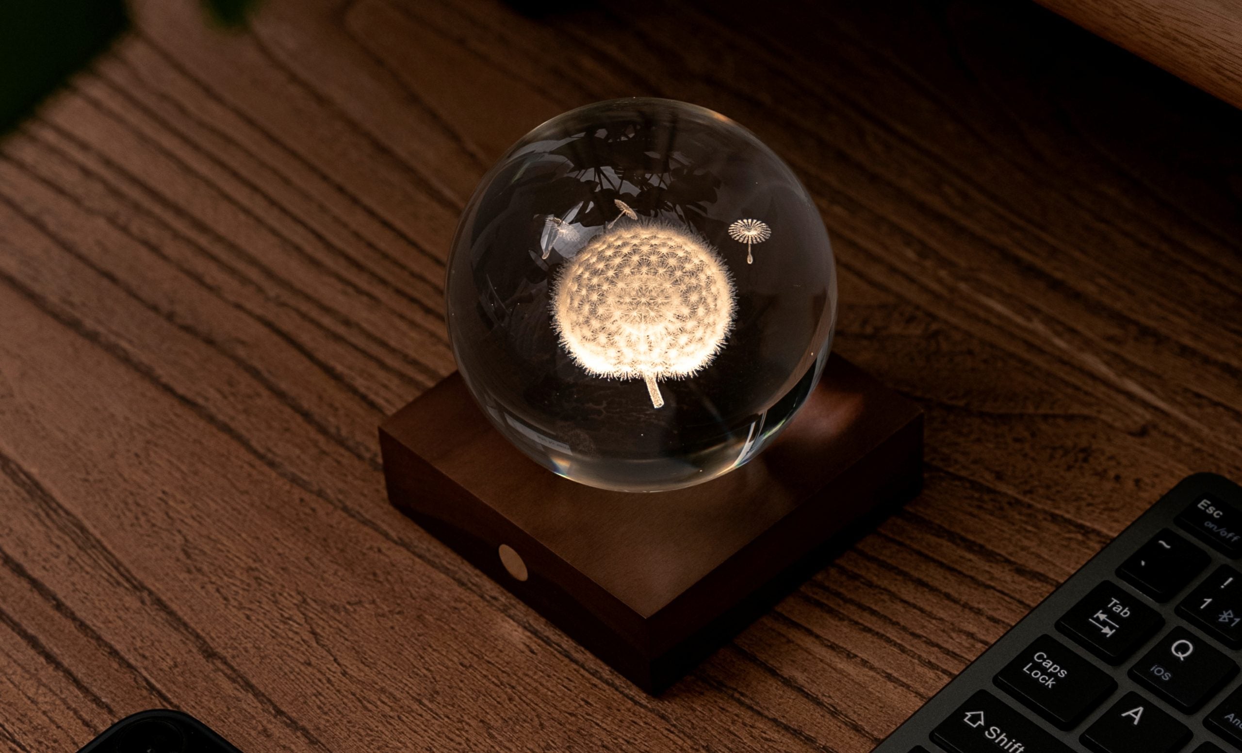Gingko Amber Crystal Light - Thumbnail 4