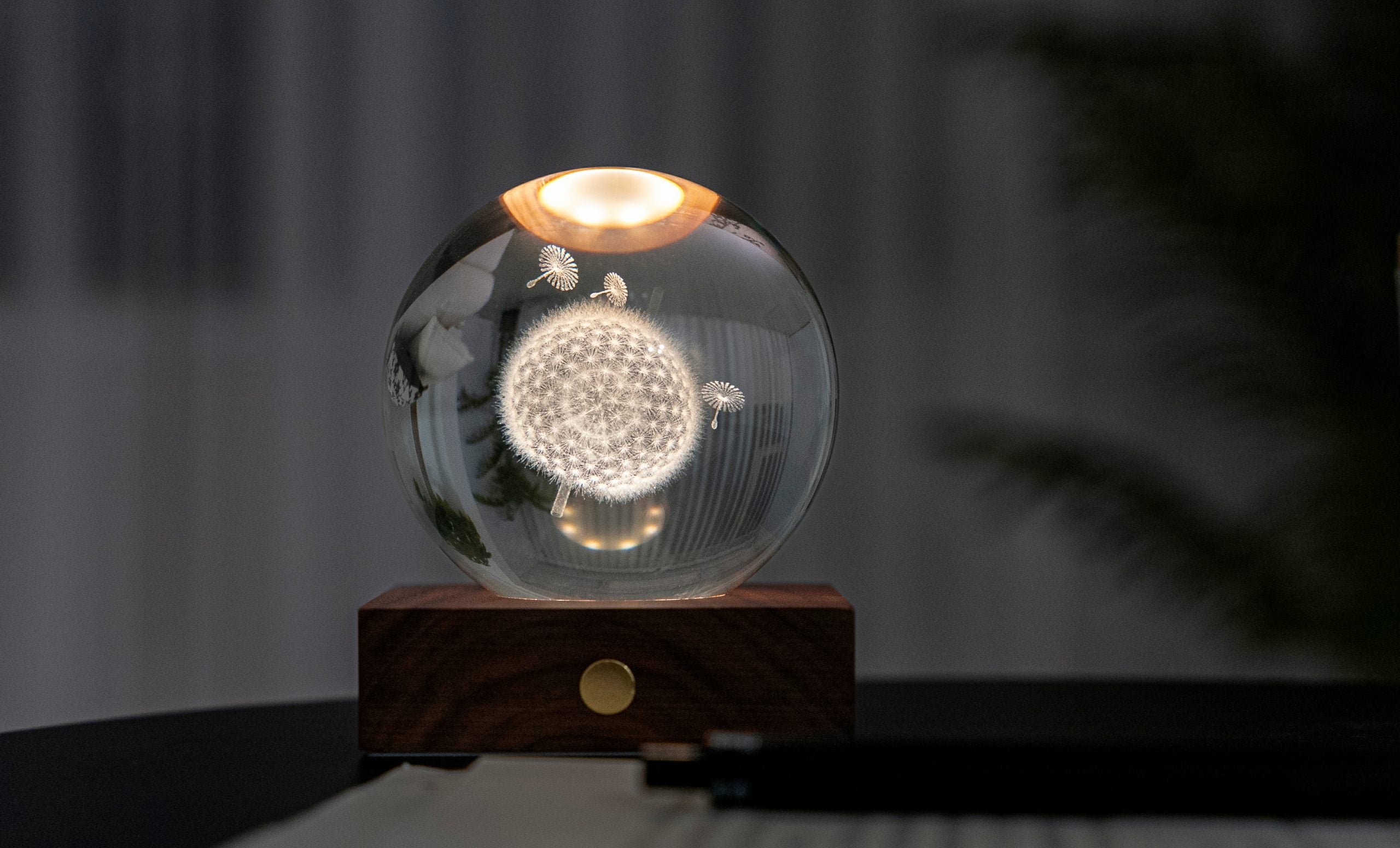 Gingko Amber Crystal Light - Thumbnail 2