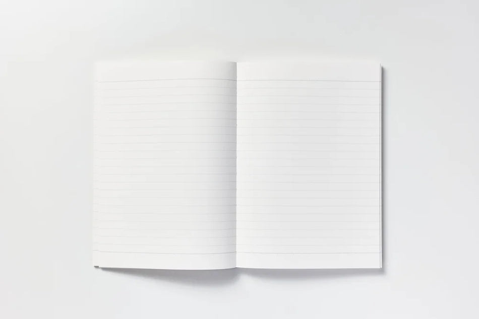 Nakabayashi YU-SARI Notebook - B5 8mm Line (Black)