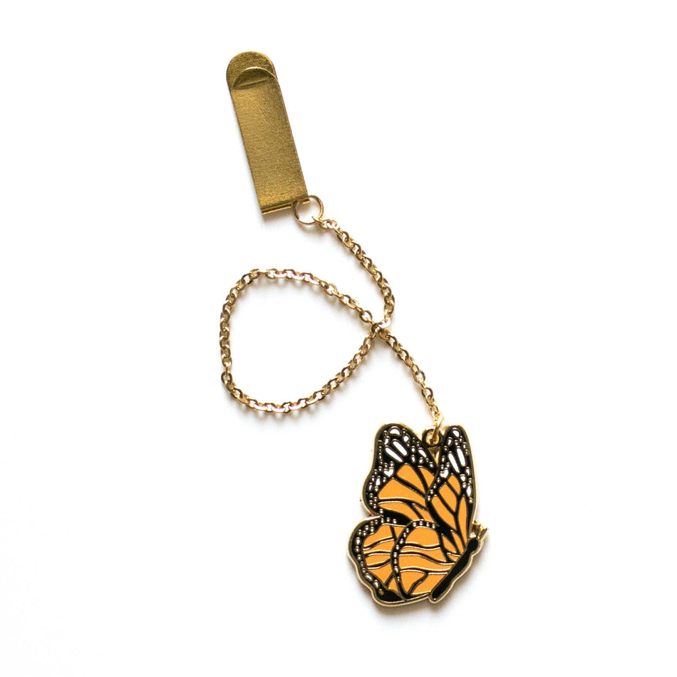 Butterfly Enamel Bookmark