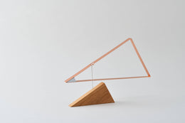 Moving sculpture Plant dyed Aluminum | Sail away: Green