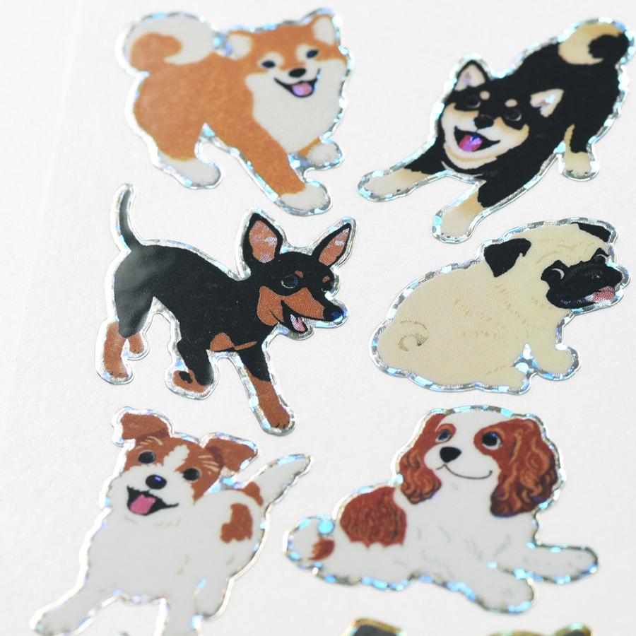G.C. PRESS Mini Dog Stickers