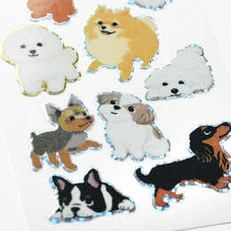 G.C. PRESS Mini Dog Stickers