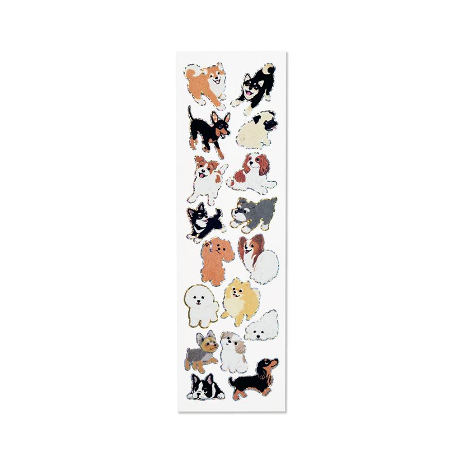 G.C. PRESS Mini Dog Stickers