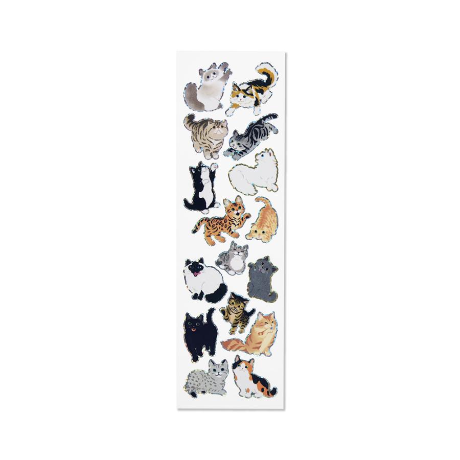 G.C. PRESS Mini Cat Stickers